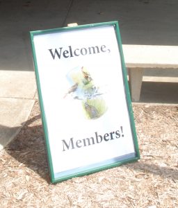 Welcome Sanctuary Members Sign
