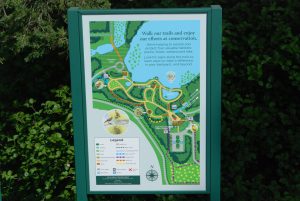 Trail Map Sign