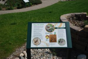 Bee Spiral Interpretive Signs