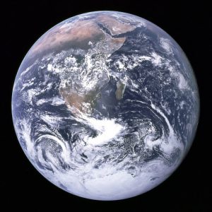 'Blue marble' photo of Earth, taken in 1972 from Apollo 17.