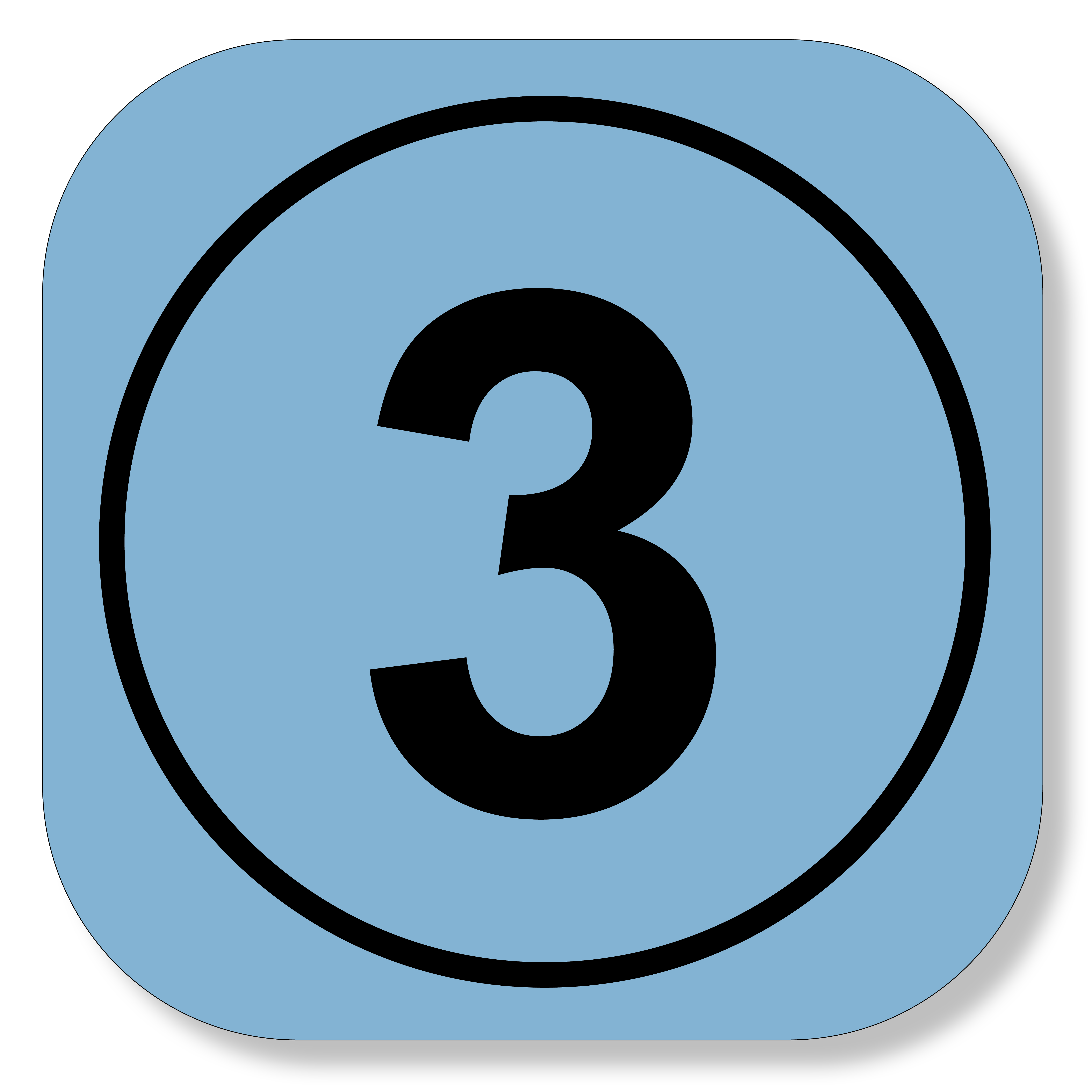 Graphic depicting Station 3 of the Bluebird Trail signage.