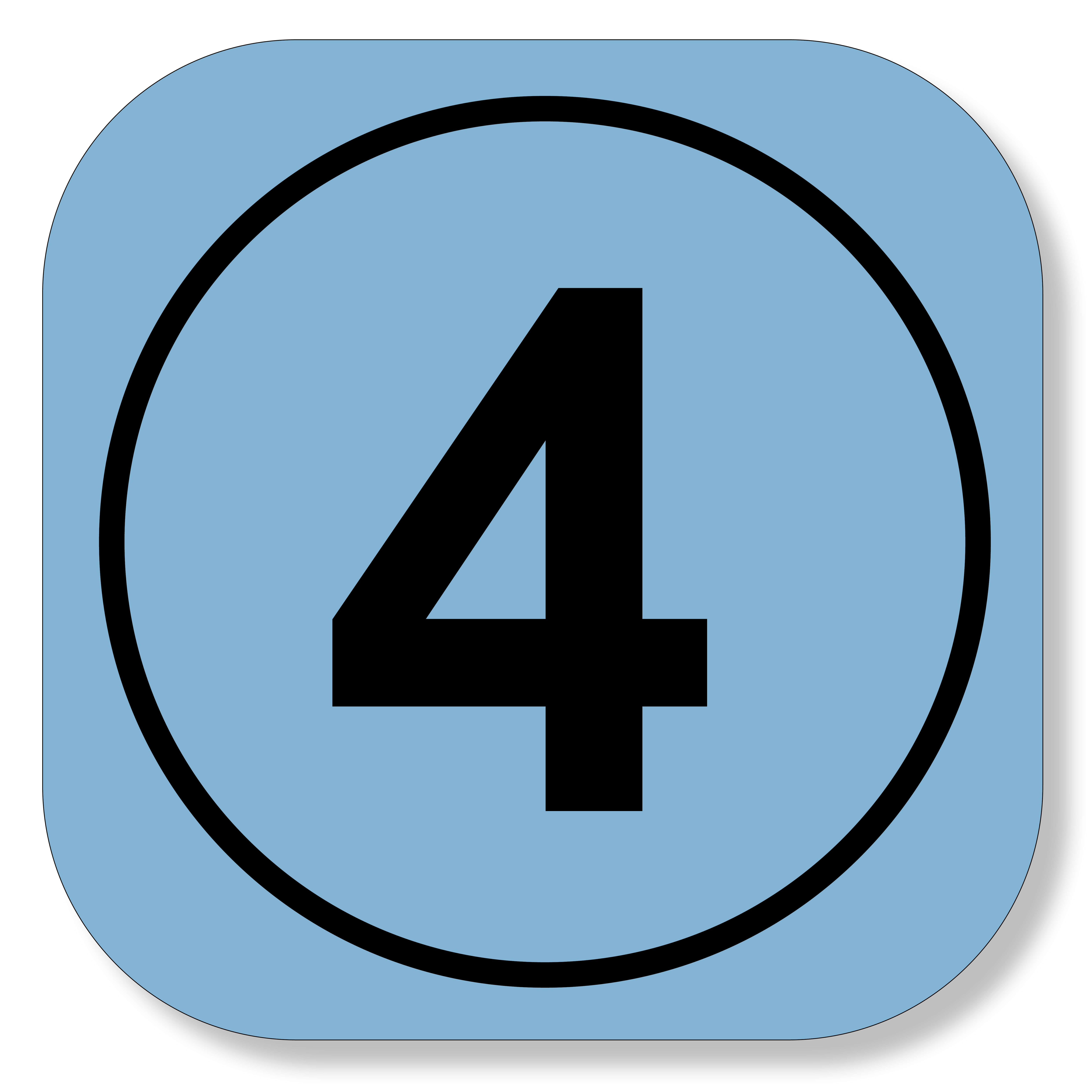 Graphic depicting Station 4 of the Bluebird Trail signage.