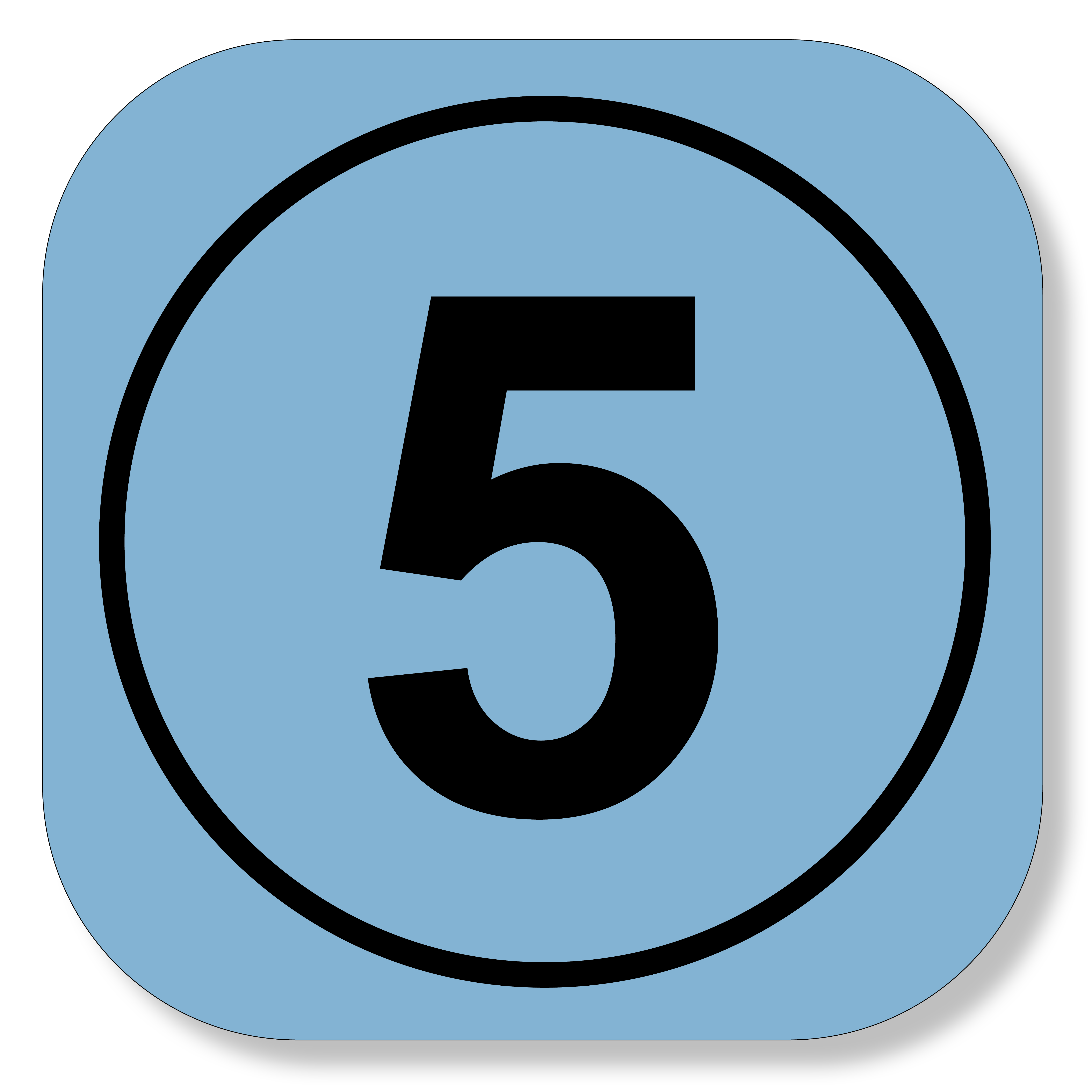 Graphic depicting Station 5 of the Bluebird Trail signage.